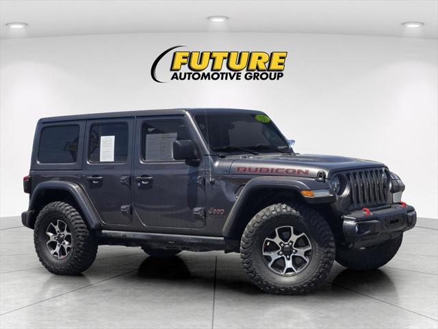 used 2021 Jeep Wrangler Unlimited car, priced at $32,047