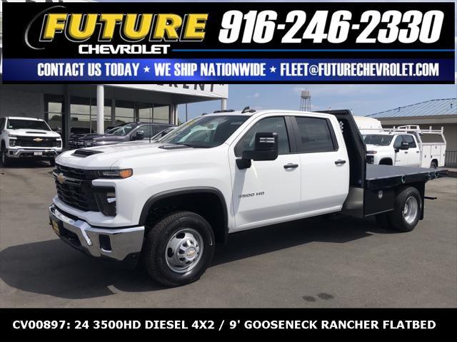 new 2024 Chevrolet Silverado 3500 car, priced at $63,695