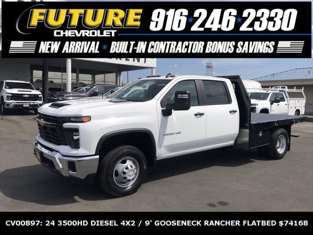 new 2024 Chevrolet Silverado 3500 car, priced at $74,168