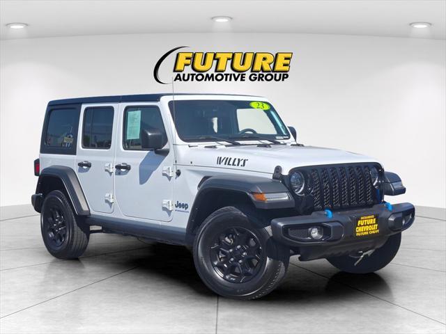 used 2023 Jeep Wrangler 4xe car, priced at $28,911