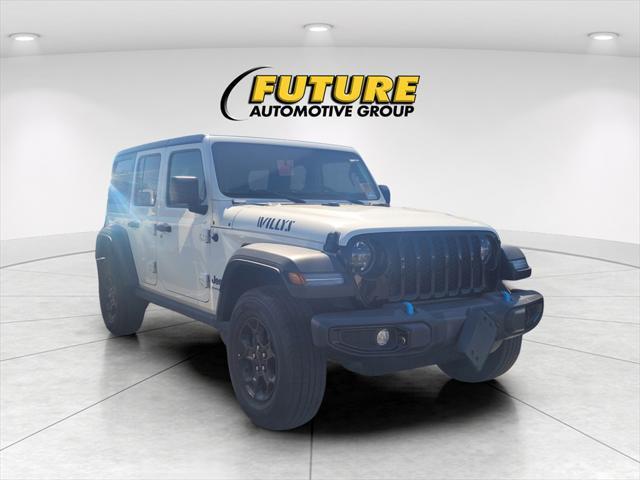 used 2023 Jeep Wrangler 4xe car, priced at $31,800