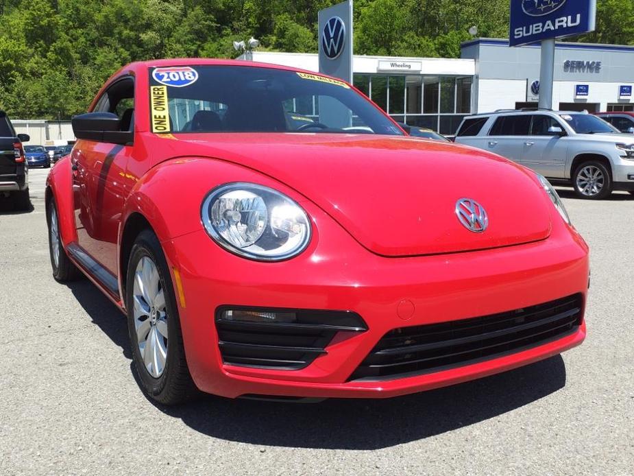 used 2018 Volkswagen Beetle car, priced at $17,713