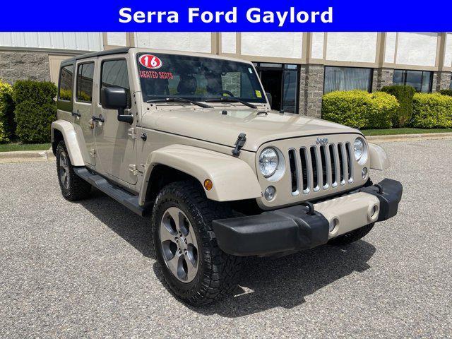 used 2016 Jeep Wrangler Unlimited car, priced at $20,800