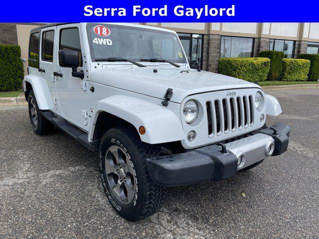 used 2018 Jeep Wrangler JK Unlimited car, priced at $26,400