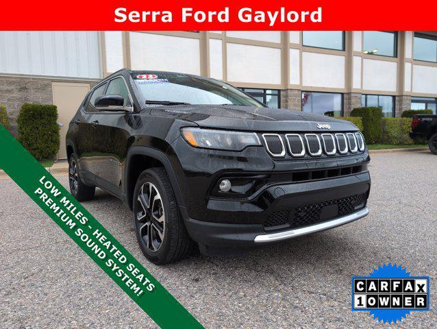 used 2022 Jeep Compass car, priced at $23,750