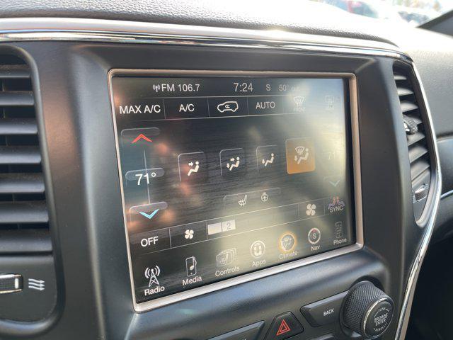 used 2017 Jeep Grand Cherokee car, priced at $16,900