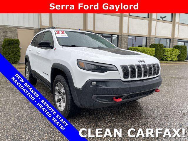 used 2022 Jeep Cherokee car, priced at $24,250