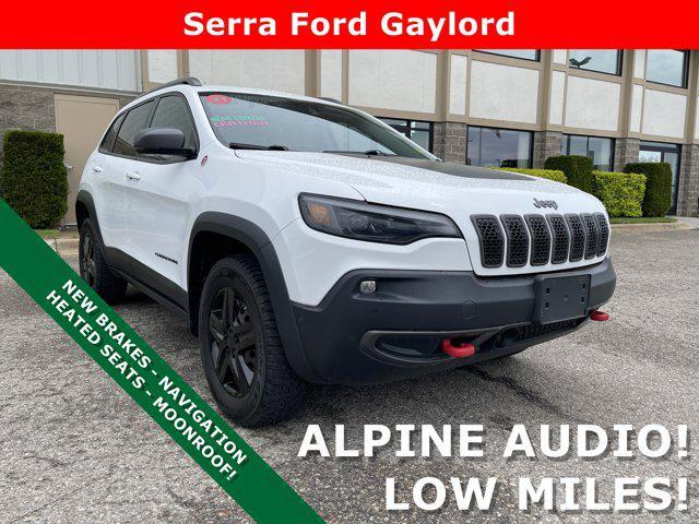 used 2021 Jeep Cherokee car, priced at $26,500