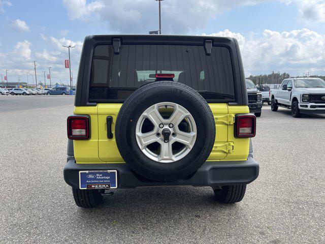 used 2023 Jeep Wrangler car, priced at $29,500