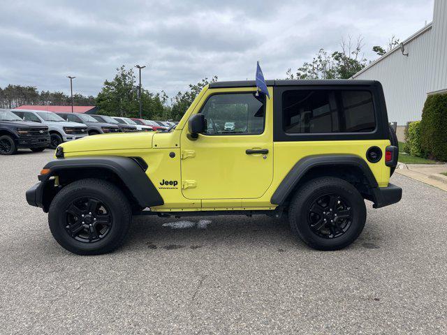 used 2023 Jeep Wrangler car, priced at $28,750