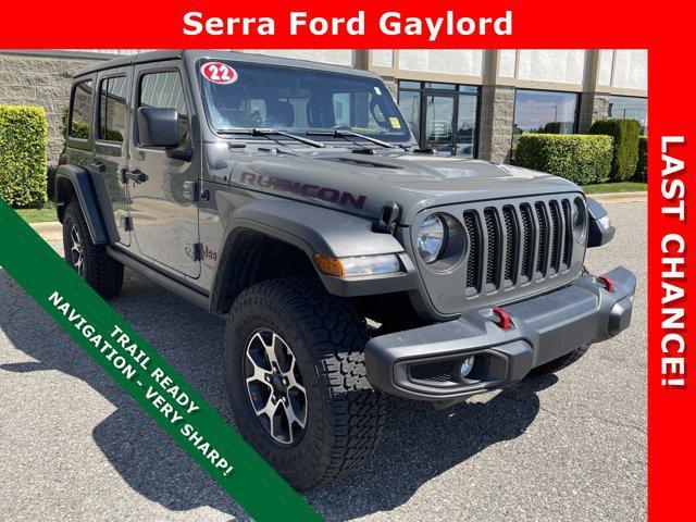 used 2022 Jeep Wrangler Unlimited car, priced at $34,000