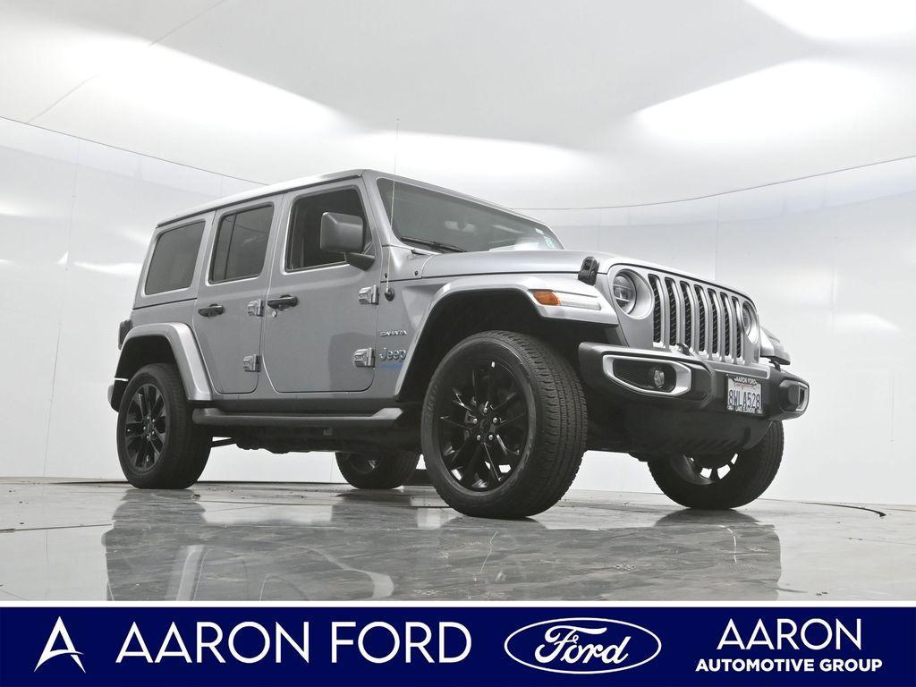 used 2021 Jeep Wrangler Unlimited 4xe car, priced at $30,795