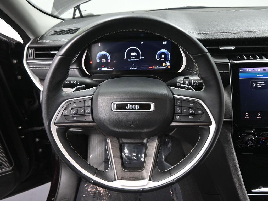 used 2022 Jeep Grand Cherokee L car, priced at $28,500