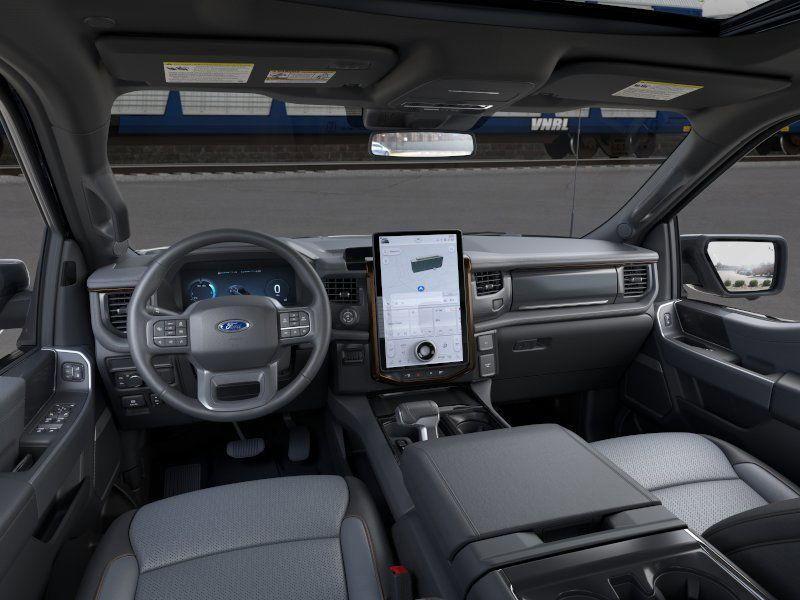 new 2025 Ford F-150 Lightning car, priced at $77,990