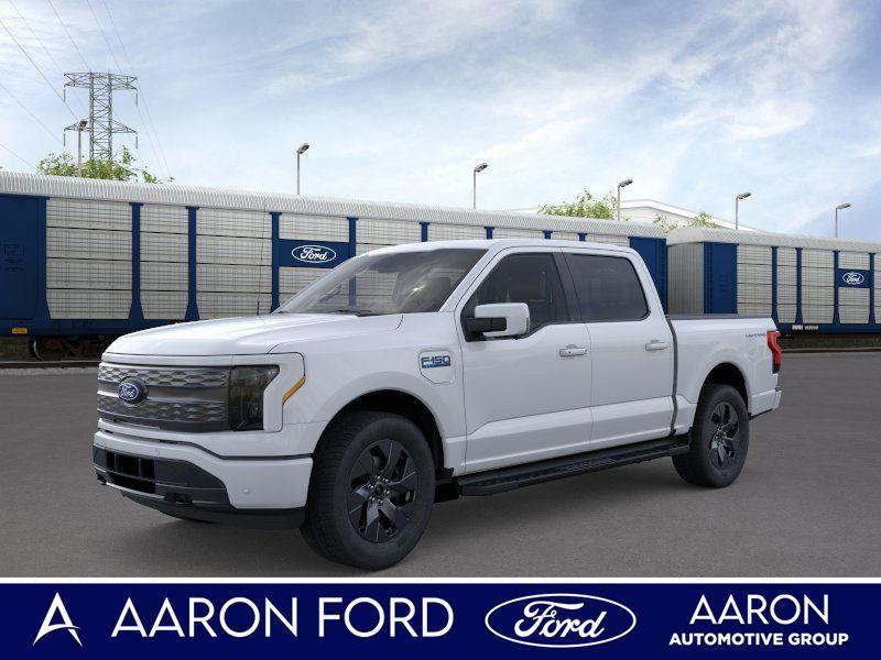 new 2025 Ford F-150 Lightning car, priced at $77,990