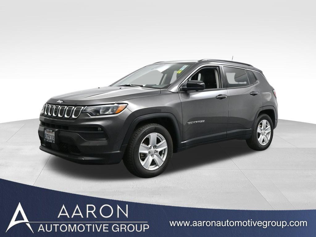 used 2022 Jeep Compass car, priced at $15,000