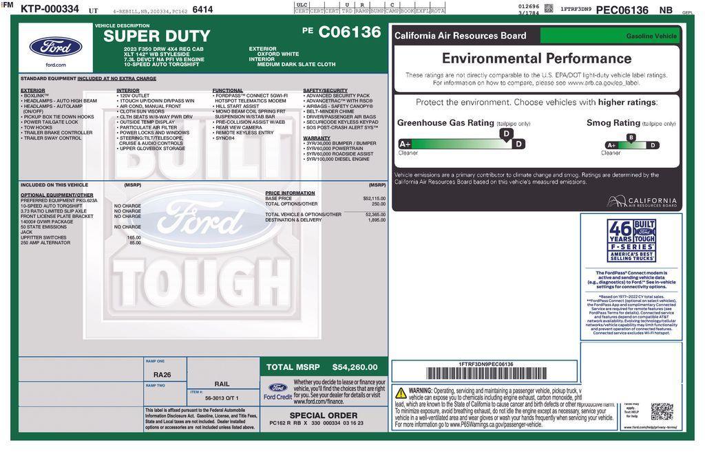 used 2023 Ford F-350 car, priced at $49,000