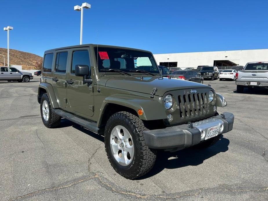 used 2015 Jeep Wrangler Unlimited car, priced at $21,495