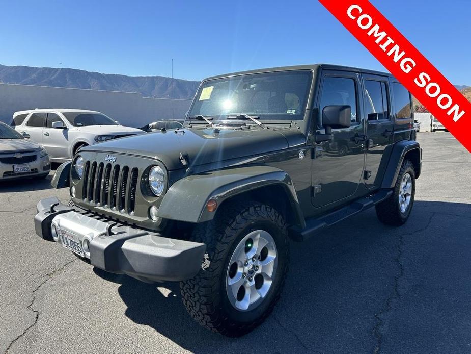 used 2015 Jeep Wrangler Unlimited car, priced at $21,495