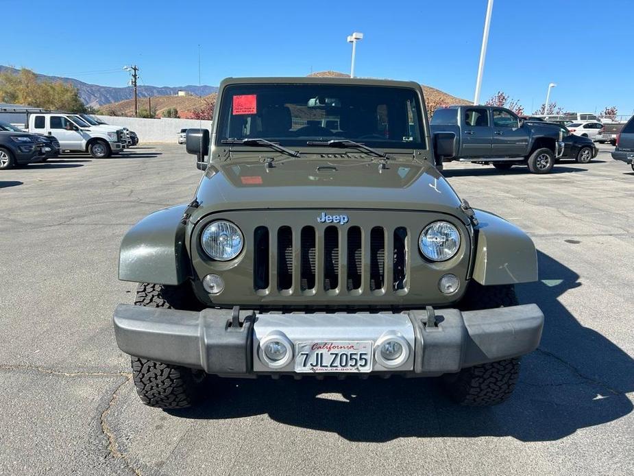 used 2015 Jeep Wrangler Unlimited car, priced at $21,495