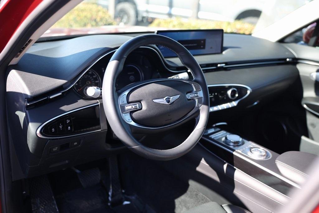 used 2022 Genesis GV70 car, priced at $34,458