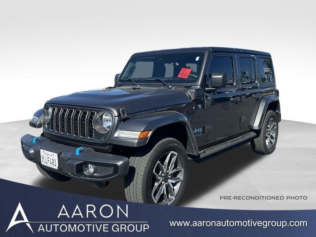 used 2024 Jeep Wrangler 4xe car, priced at $36,749