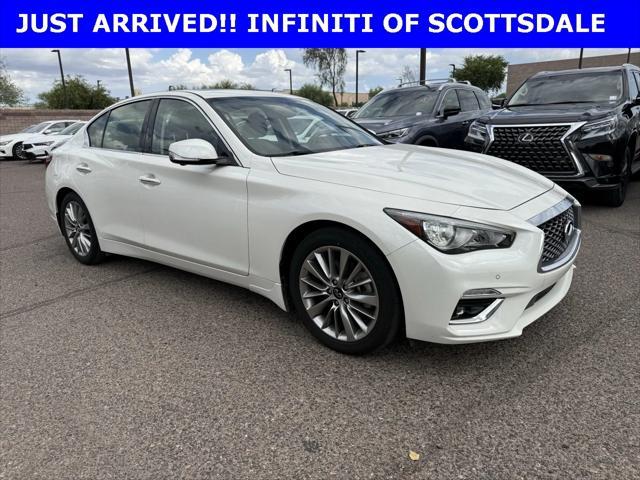 used 2022 INFINITI Q50 car, priced at $29,490