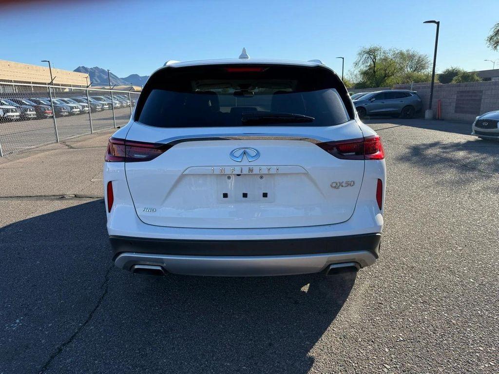 used 2022 INFINITI QX50 car, priced at $25,435