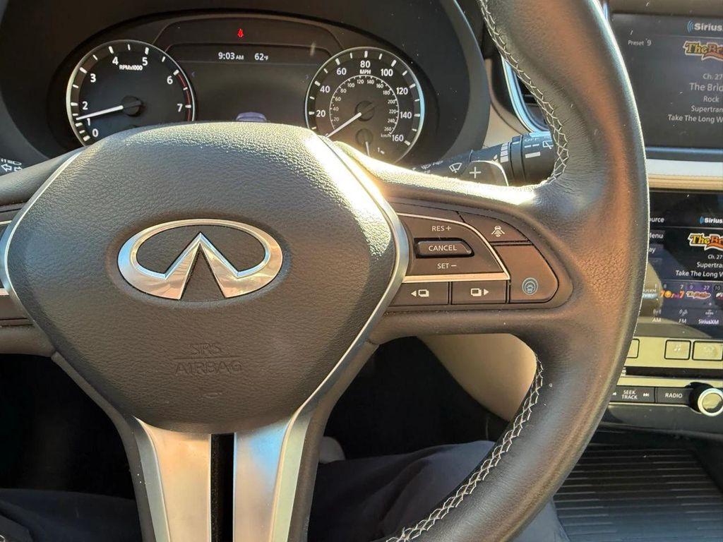 used 2022 INFINITI QX50 car, priced at $25,435