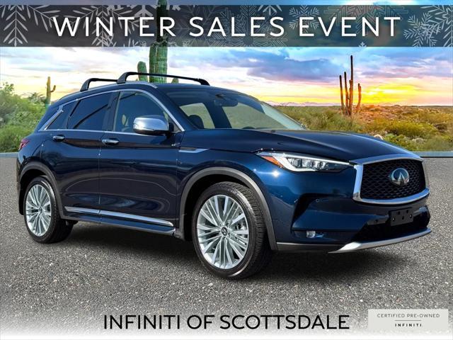 used 2024 INFINITI QX50 car, priced at $44,534