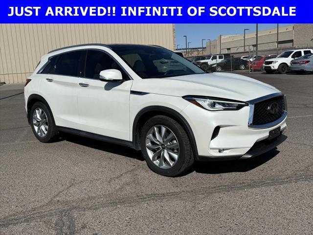 used 2021 INFINITI QX50 car, priced at $27,490