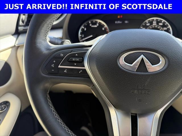 used 2021 INFINITI QX50 car, priced at $27,490