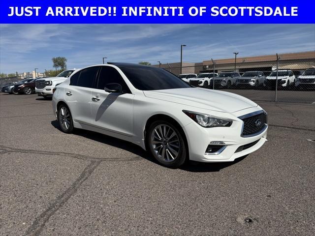 used 2021 INFINITI Q50 car, priced at $25,990