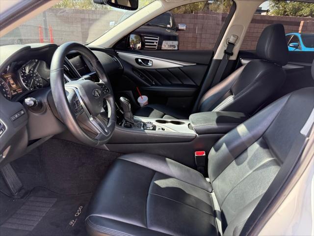 used 2021 INFINITI Q50 car, priced at $25,990