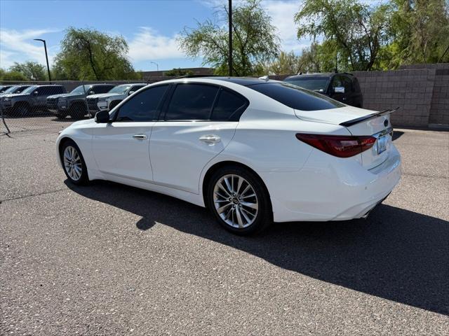 used 2021 INFINITI Q50 car, priced at $25,990