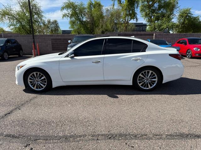 used 2021 INFINITI Q50 car, priced at $25,990