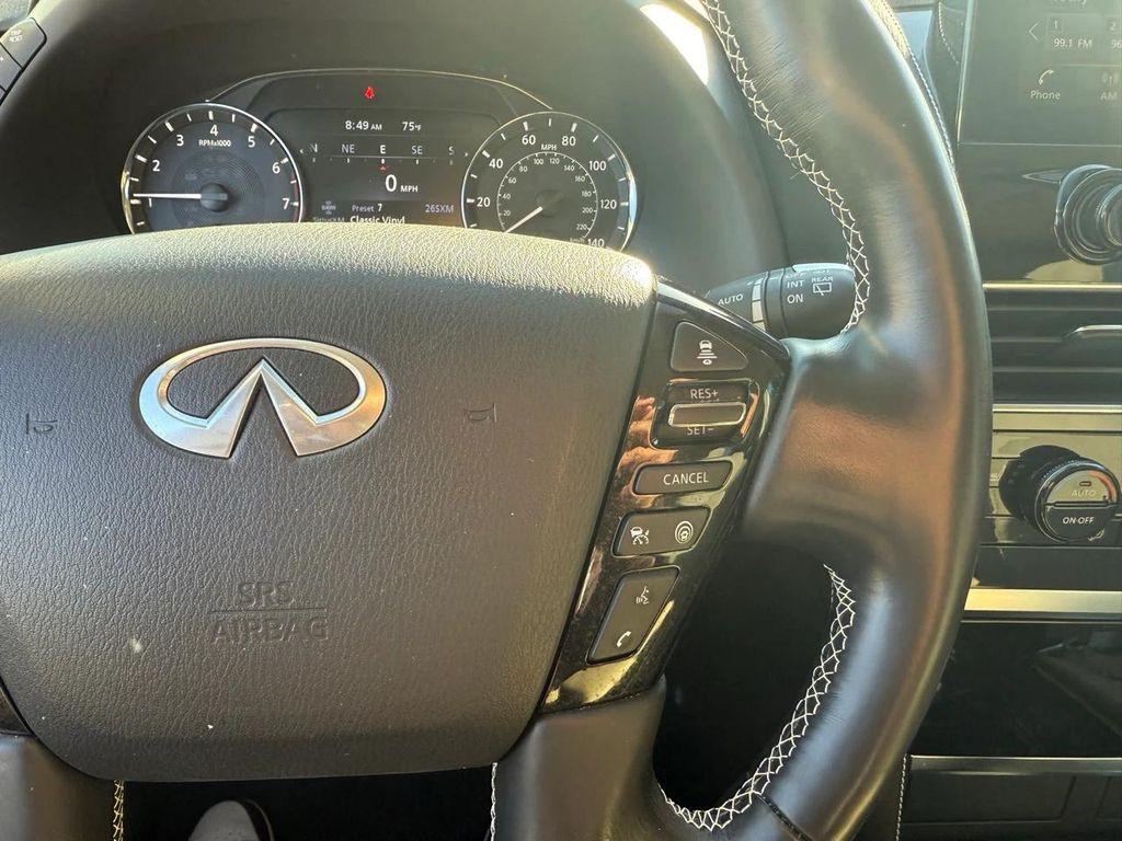 used 2022 INFINITI QX80 car, priced at $50,050