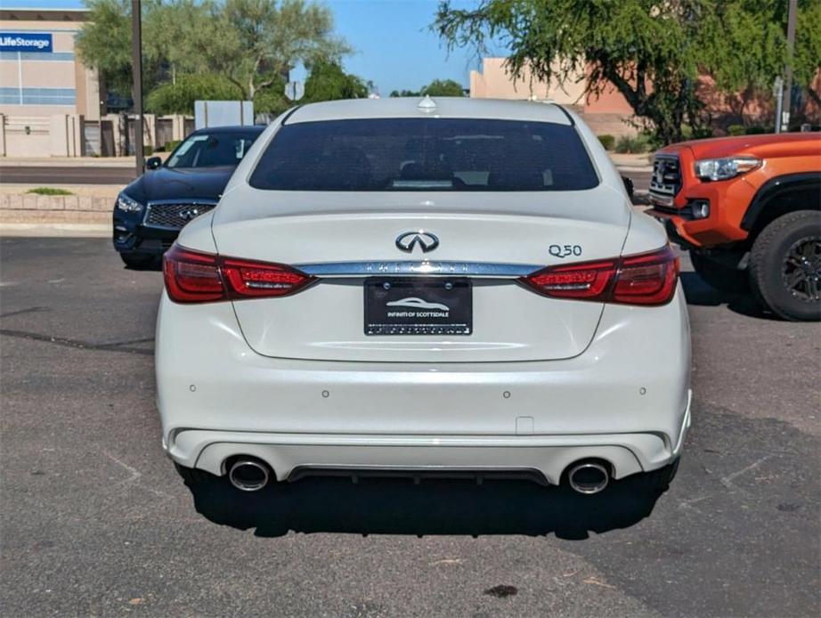 new 2024 INFINITI Q50 car, priced at $43,487