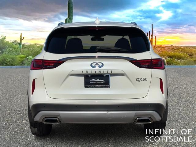 used 2021 INFINITI QX50 car, priced at $29,990