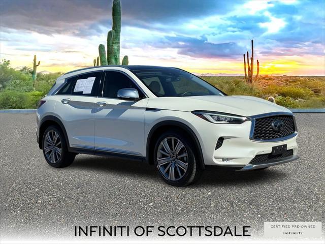 used 2021 INFINITI QX50 car, priced at $29,990