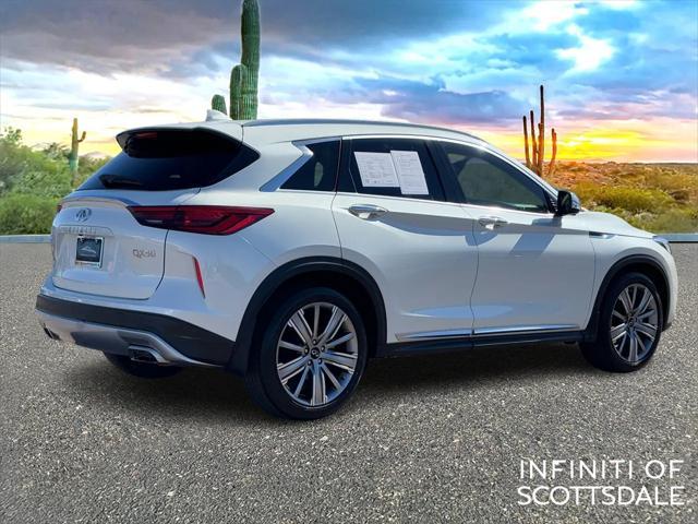 used 2021 INFINITI QX50 car, priced at $29,990