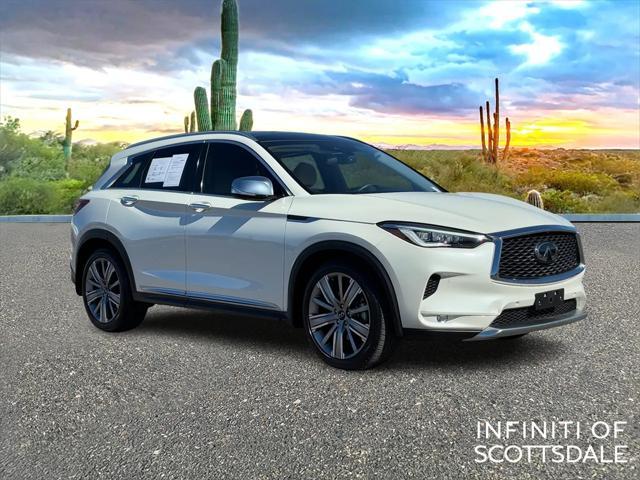 used 2021 INFINITI QX50 car, priced at $29,990