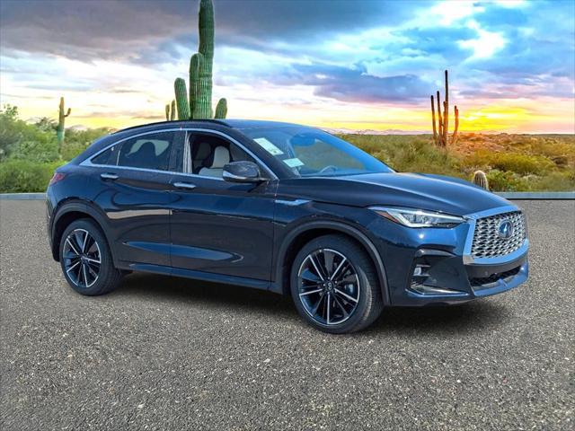 new 2025 INFINITI QX55 car, priced at $57,180