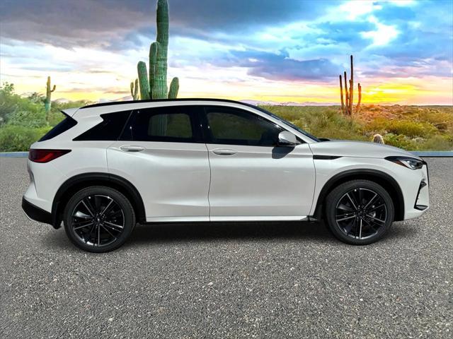 new 2025 INFINITI QX50 car, priced at $52,022