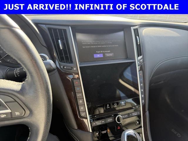 used 2018 INFINITI Q50 car, priced at $19,850