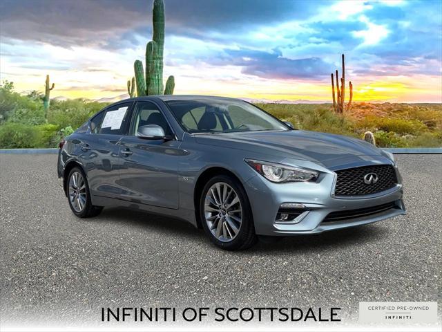 used 2018 INFINITI Q50 car, priced at $19,490