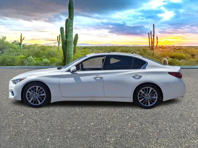 new 2024 INFINITI Q50 car, priced at $43,085