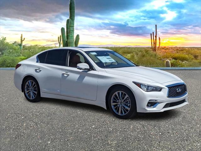 new 2024 INFINITI Q50 car, priced at $43,085