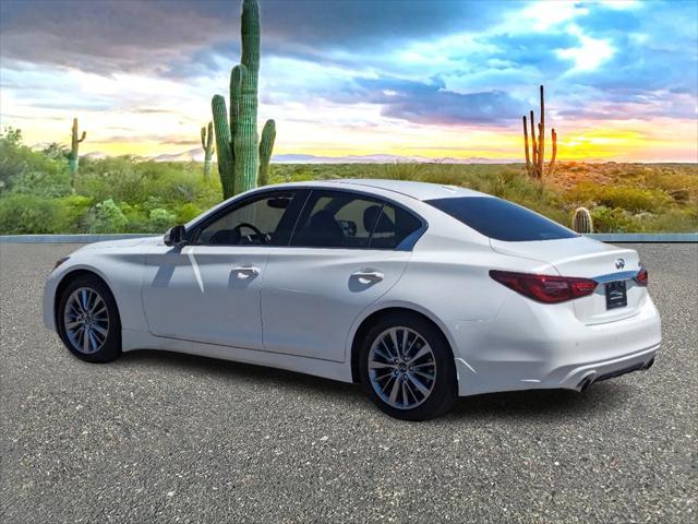 new 2024 INFINITI Q50 car, priced at $43,085