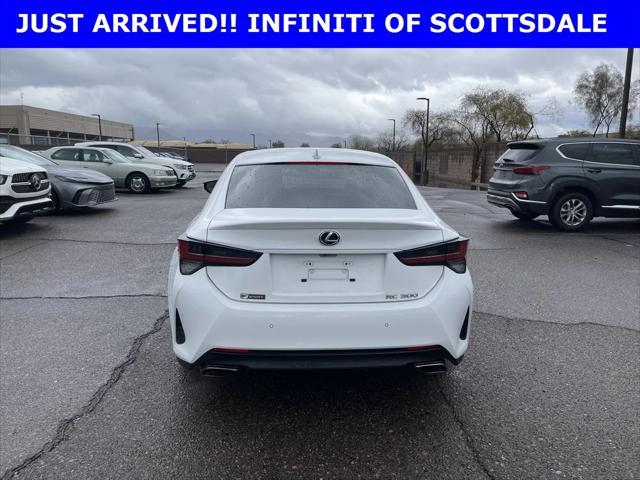 used 2020 Lexus RC 300 car, priced at $36,990